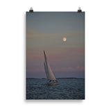 "Night Sailing" Poster