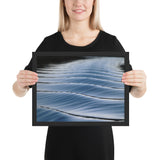 Framed "Wave Path" Photograph