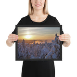 Framed "Sun-Gilded Frost" Photograph