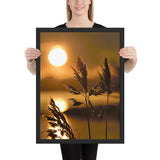 Framed "In the Evening Breeze" Photograph