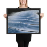 Framed "Wave Path" Photograph