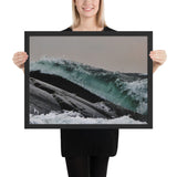 Framed "Wave Colours" Photograph