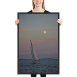 Framed "Night Sailing" Photograph