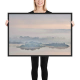 Framed "Hazy Stream" Photograph