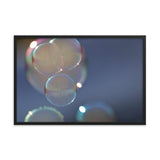 Framed "Bubbles" Photograph