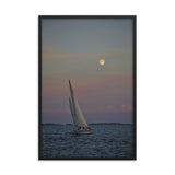 Framed "Night Sailing" Photograph