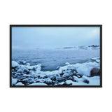 Framed "Iceblue Moment" Photograph