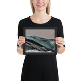 Framed "Wave Colours" Photograph