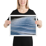 Framed "Wave Path" Photograph