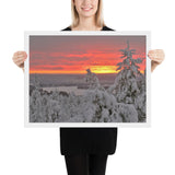 Framed "Winter Colour Chart" Photograph