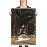 Framed "Evening Church" Photograph