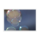 Framed "Bubbles" Photograph