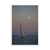 Framed "Night Sailing" Photograph