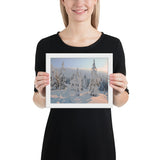 Framed "Winter Light" Photograph