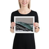 Framed "Wave Colours" Photograph